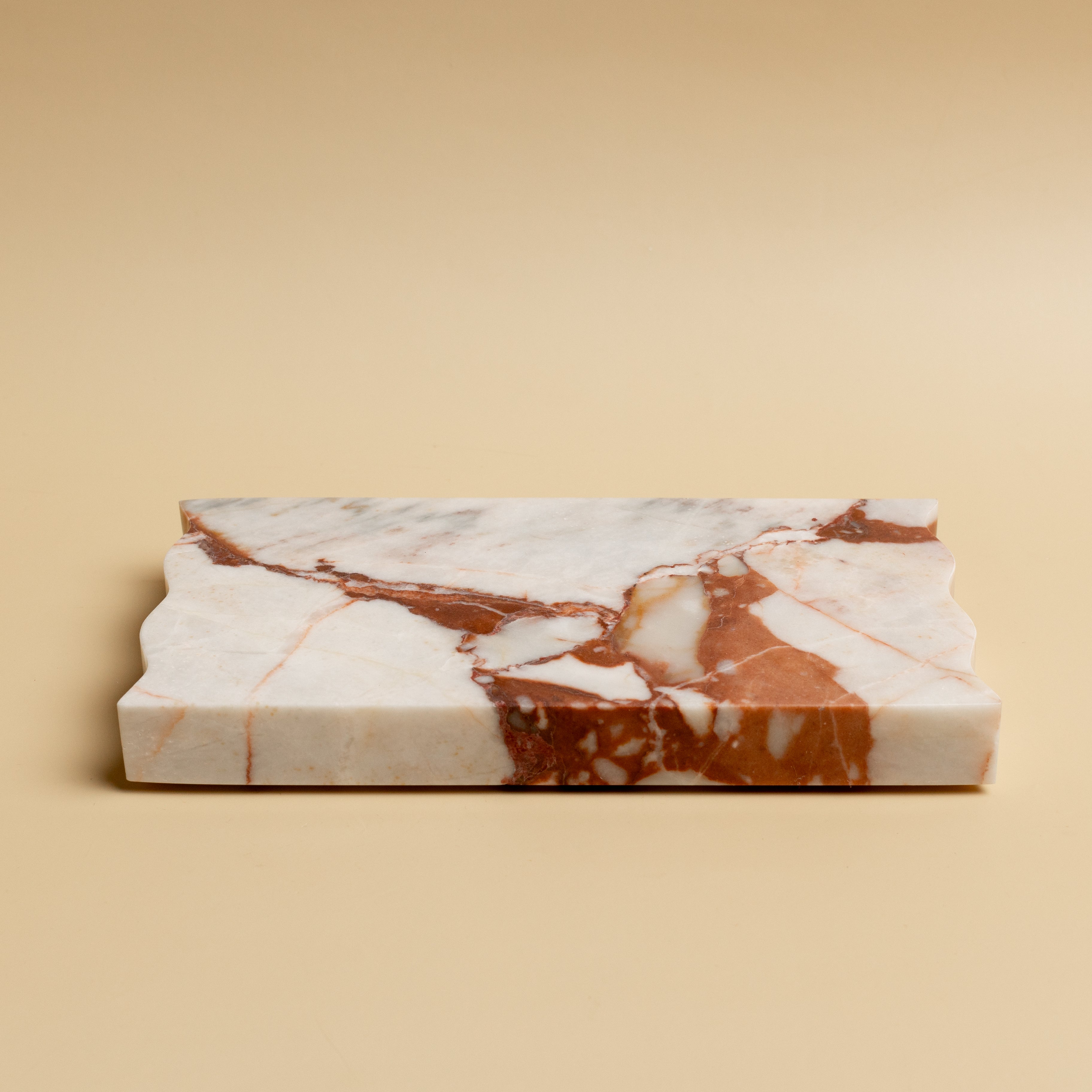 MILO TRAY - Red Calacatta Viola